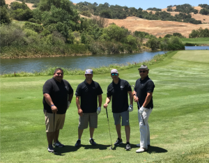 2018 golf tournament foursome