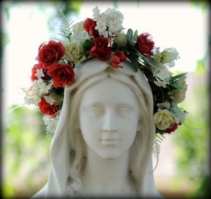 mary statue at santa teresa parish
